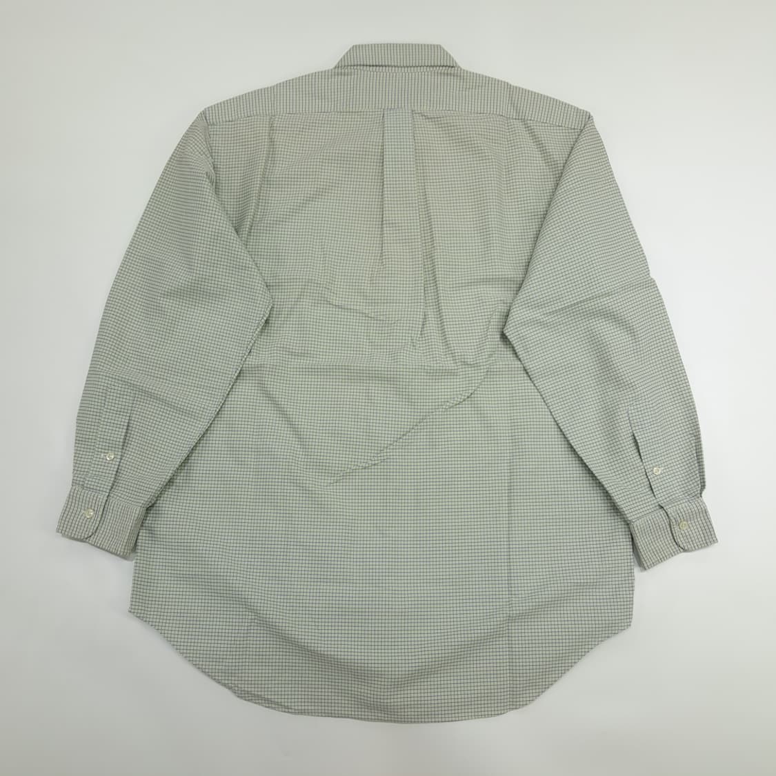 Co792 XL 폴로 랄프로렌 그린퍼플 마이크로체크 긴팔 셔츠 남방 상품이미지7
