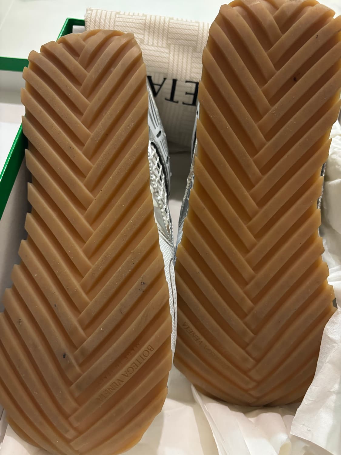 [43] 보테가베네타 오르빗 스니커즈 실버 상품이미지9