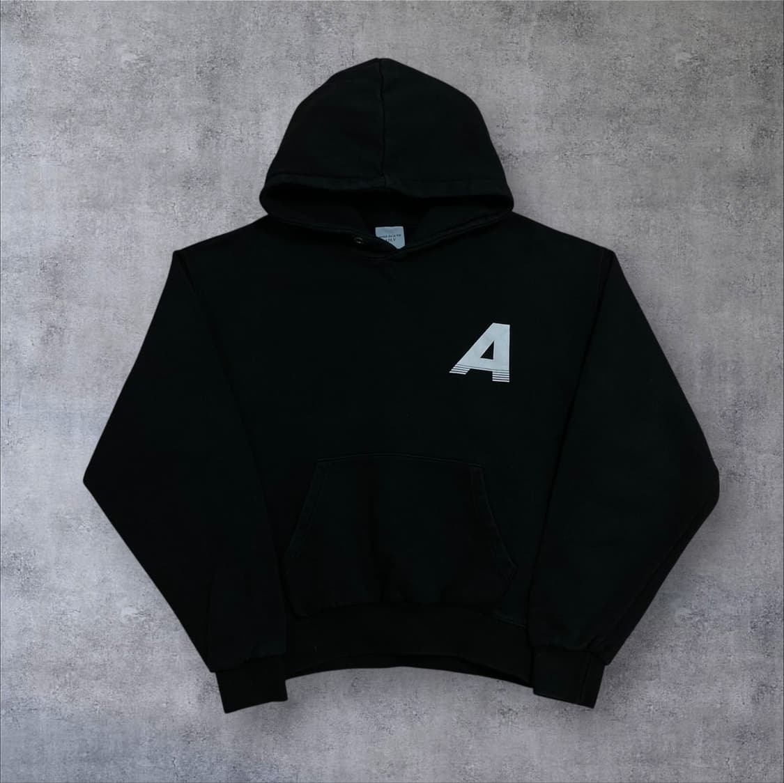 아크메드라비 빅로고 블랙 후드티 상품이미지2