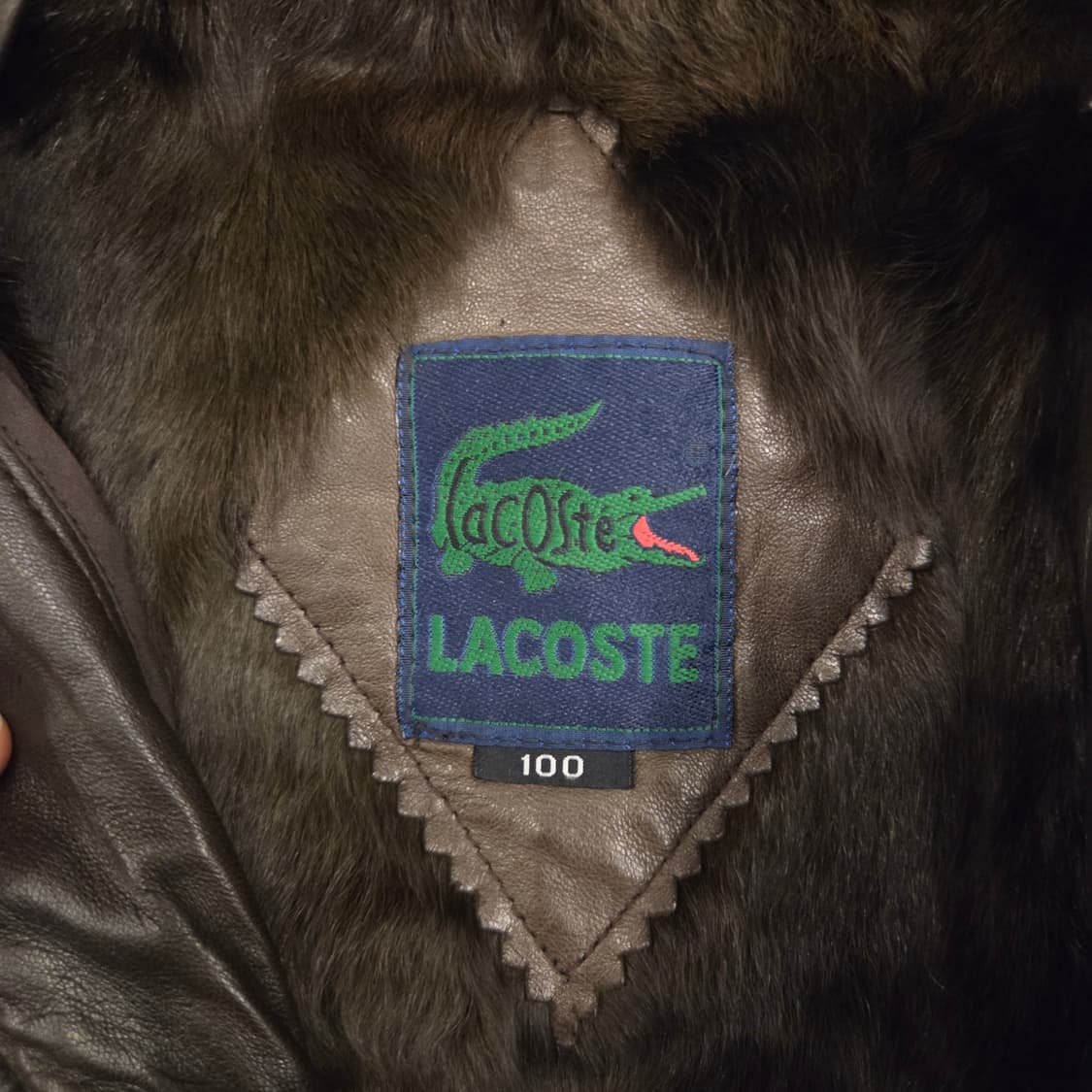 90s 라코스테 양가죽 자켓 a2 스타일 자켓 상품이미지3