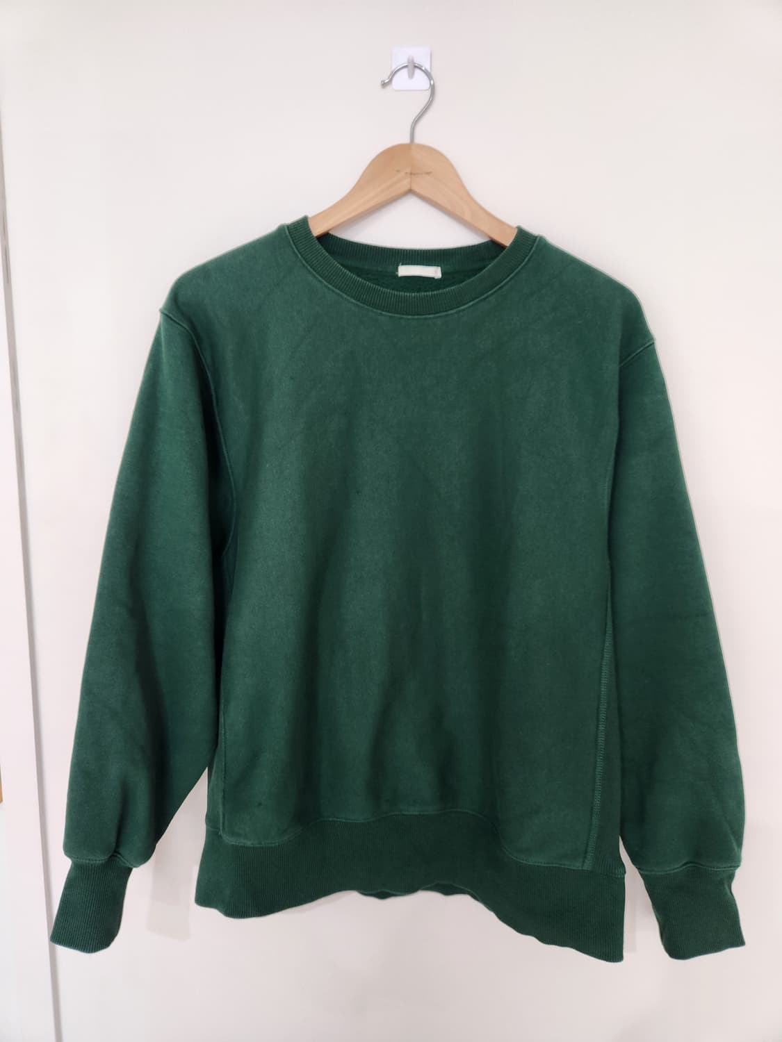 남자 GU 기모 맨투맨 티셔츠 상품이미지2