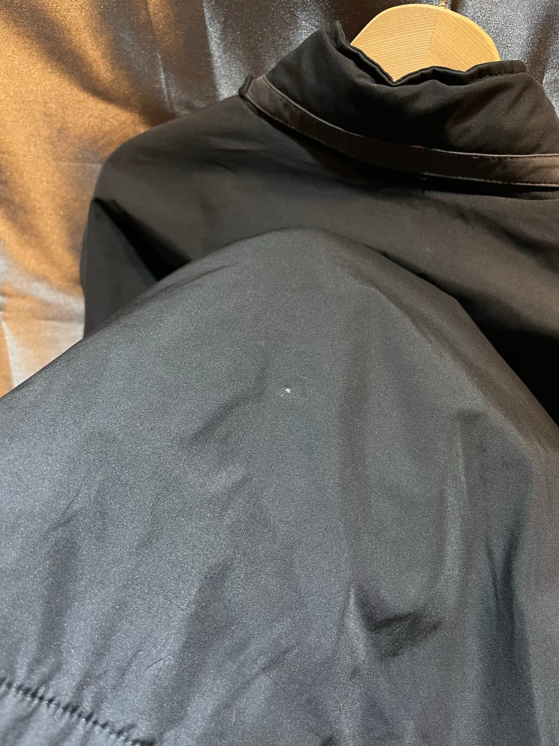 XXL YSL 입생로랑 심볼로고 나일론 코트 자켓 상품이미지8