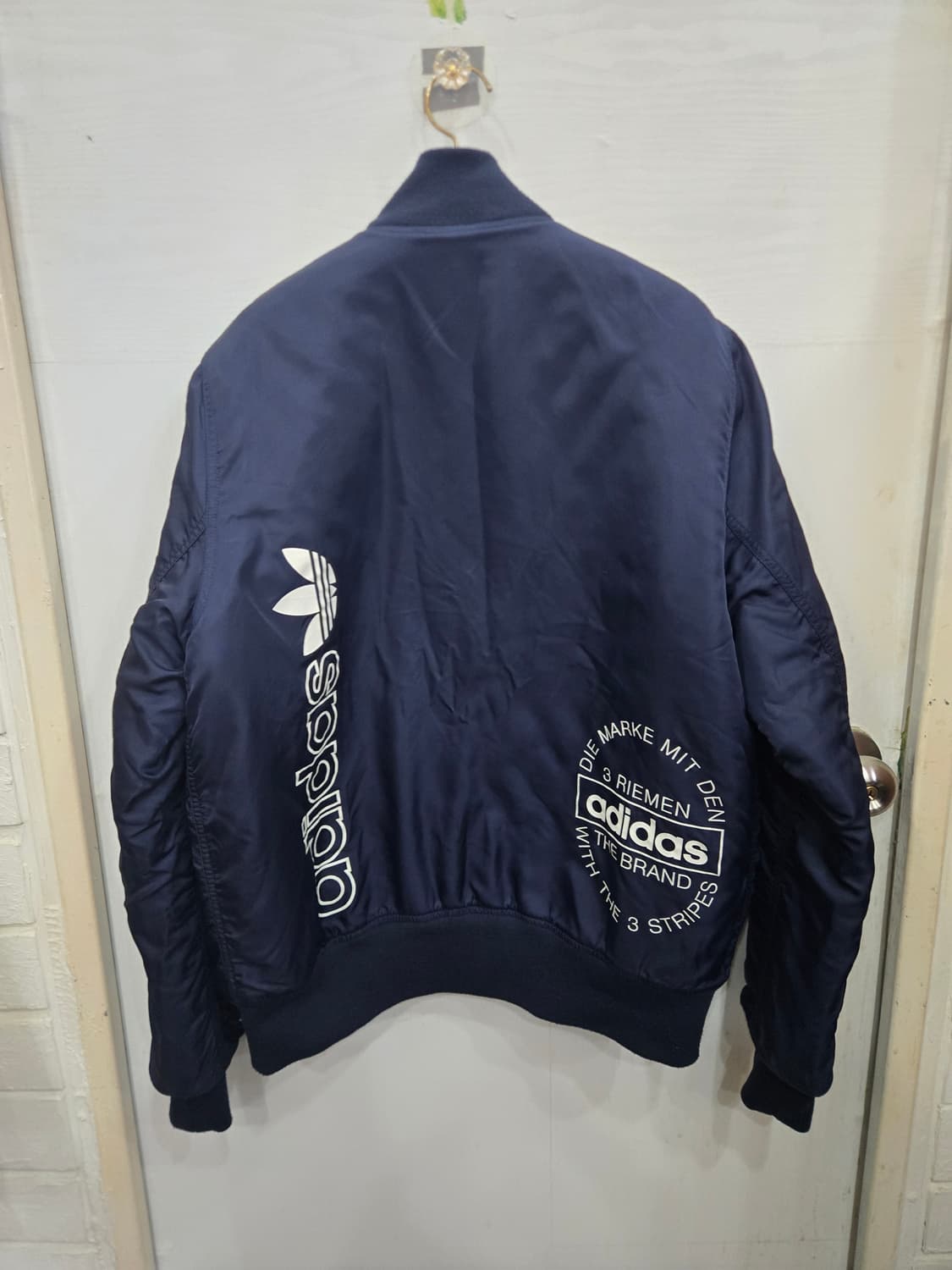 105,XL)) adidas 아디다스 오리자날 두꺼운 항공점퍼! 뜨뜻해용 상품이미지4