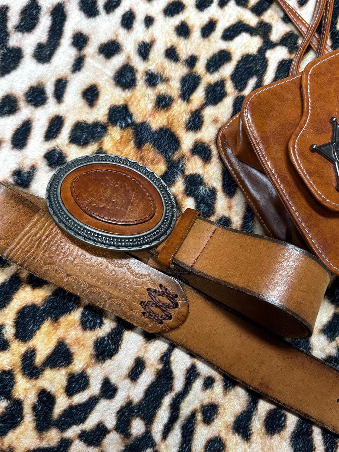 웨스턴 빅버클벨트 & 카우보이백  상품이미지4