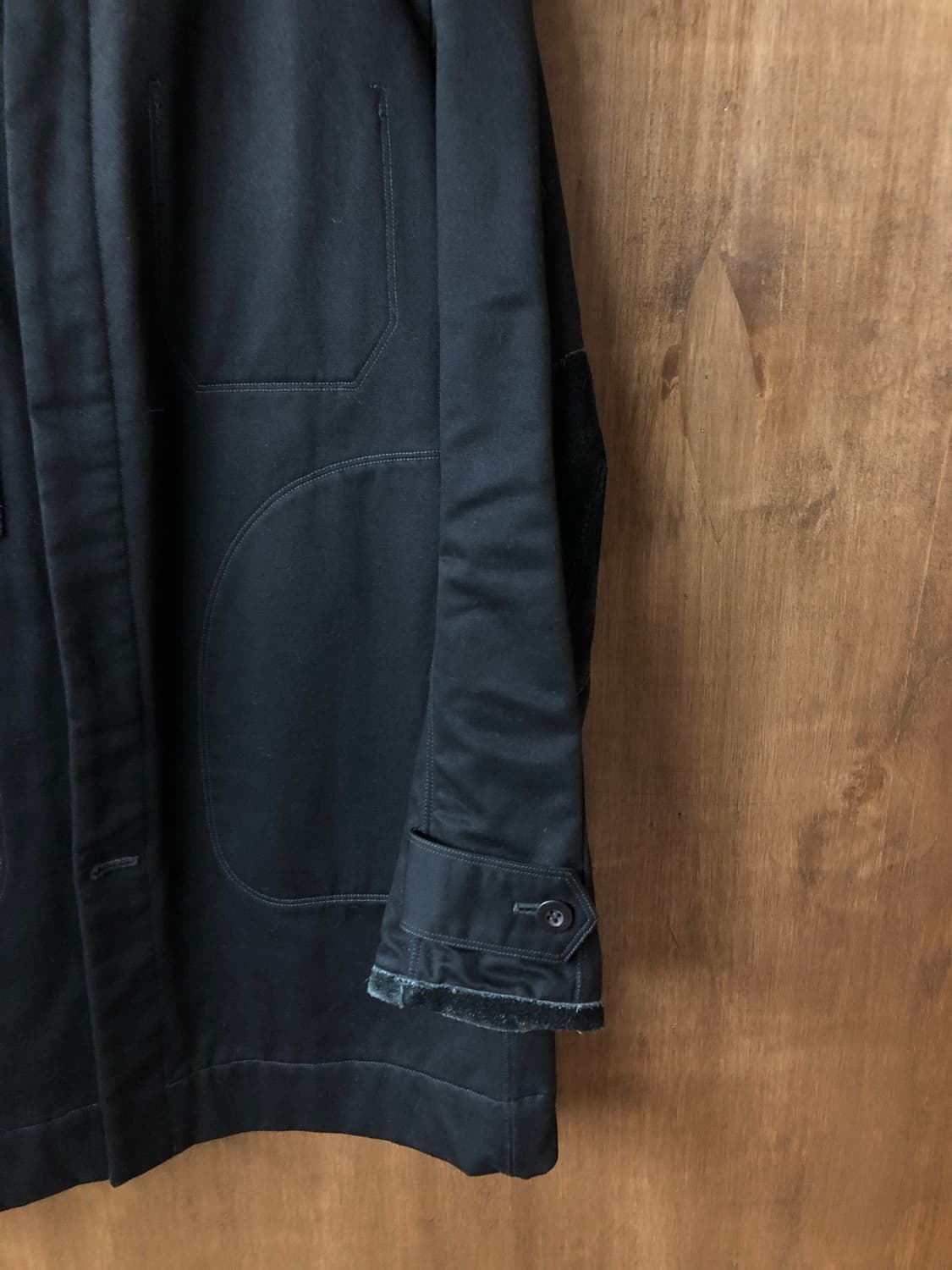 Junyawatanabe man 스웨이드 패치 코트 s 상품이미지4