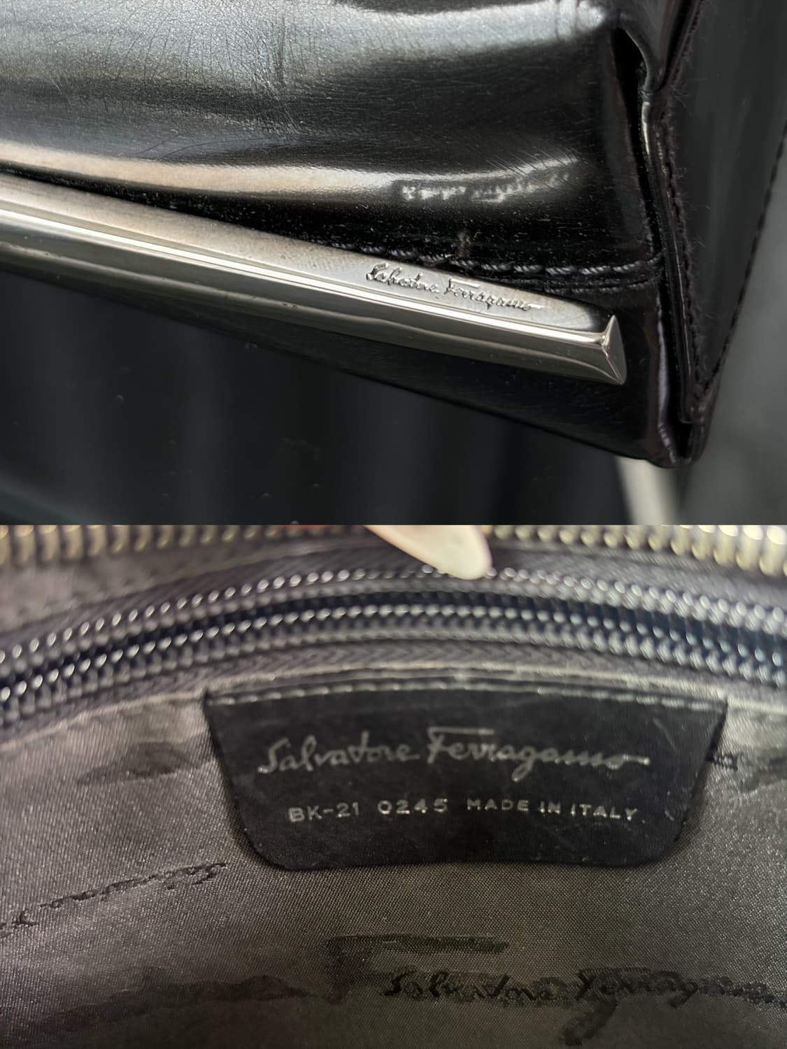 살바토레 페라가모 페이던트 레더 숄더백 상품이미지10