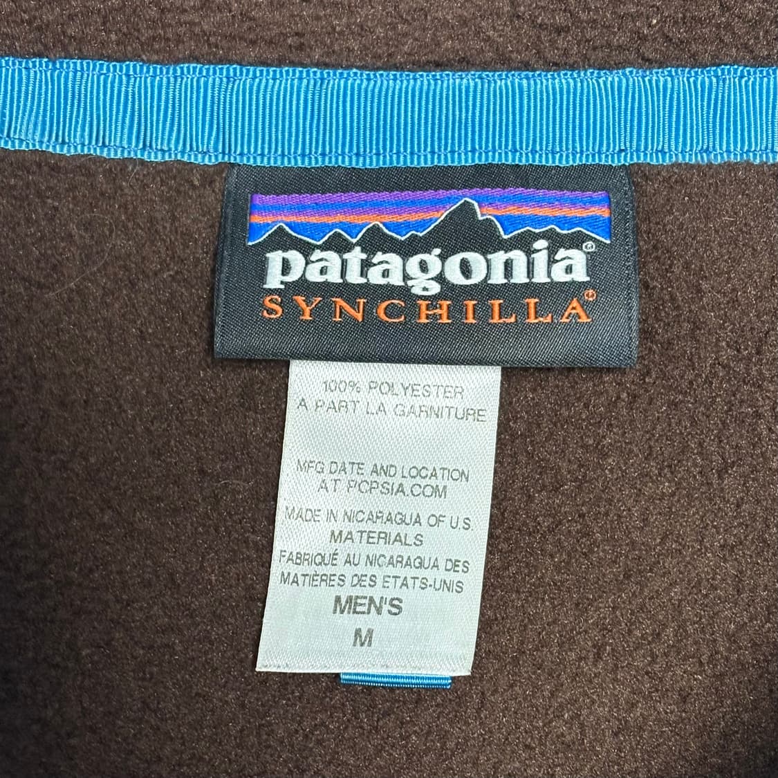 파타고니아 신칠라 브라운 상품이미지5