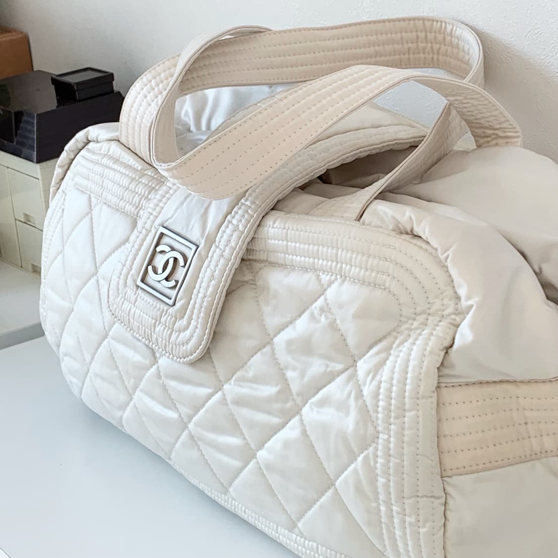 정품 샤넬 나일론 토트백 상품이미지3