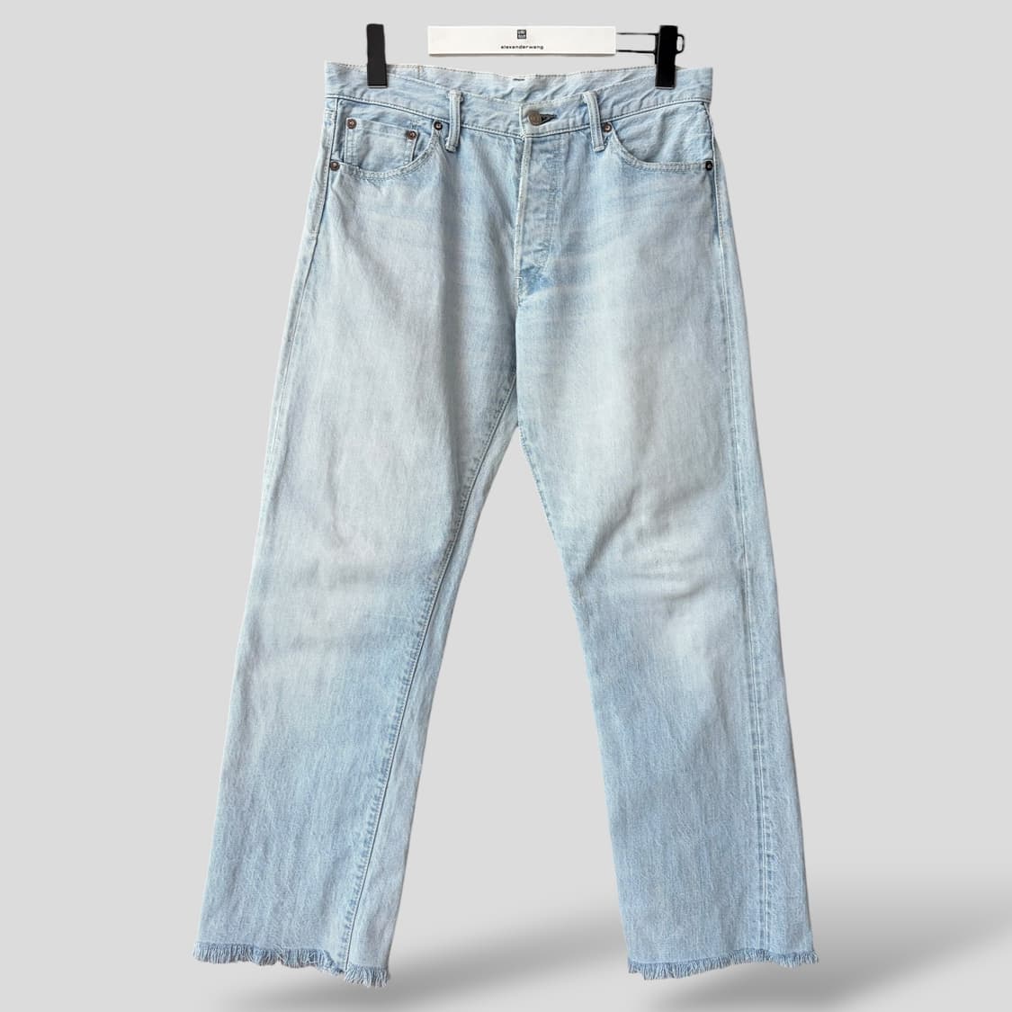 (31)Burgus Plus 버거스플러스 컷오프 셀비지 데님 청바지 상품이미지1