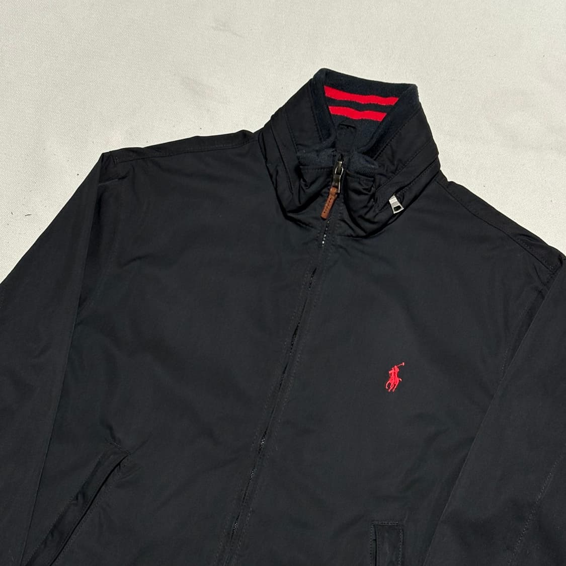M 폴로랄프로렌 블랙 페리 폴리쉘 자켓 상품이미지1