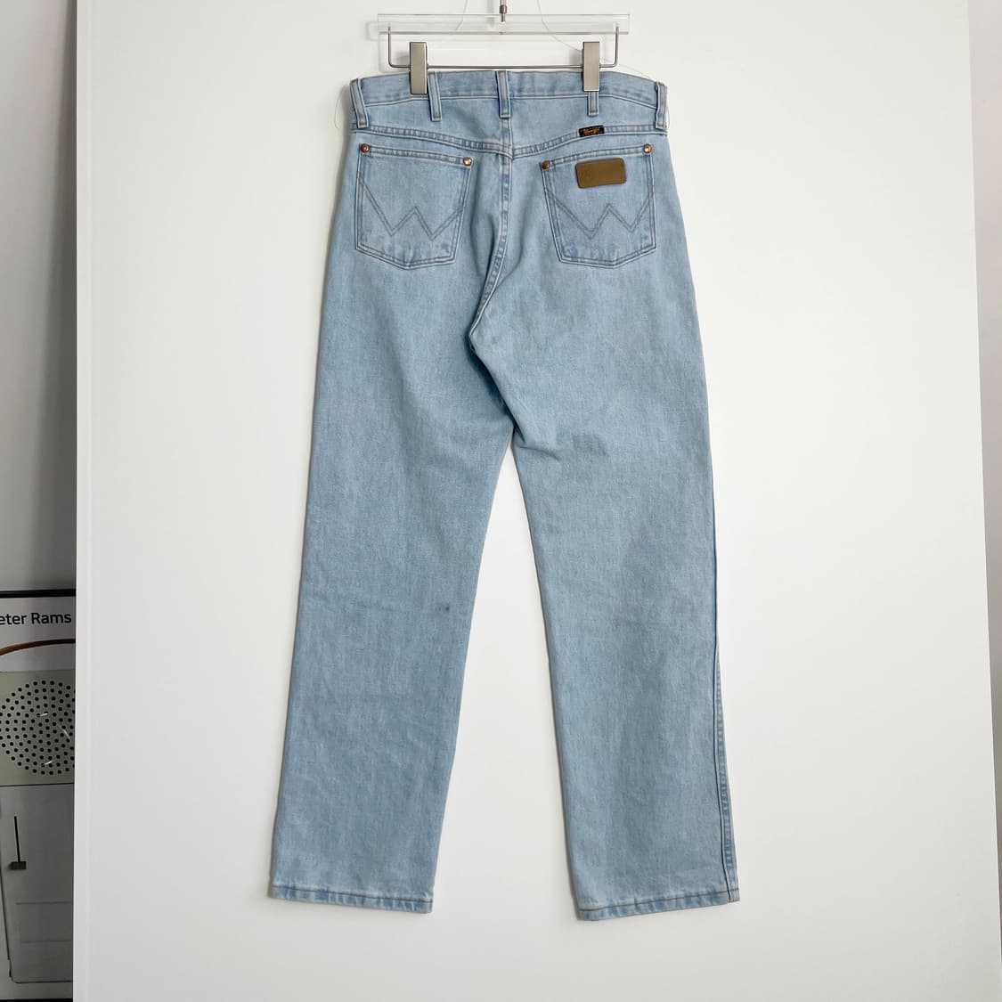B1 Wrangler(랭글러) 연청 데님 팬츠 32사이즈 상품이미지3
