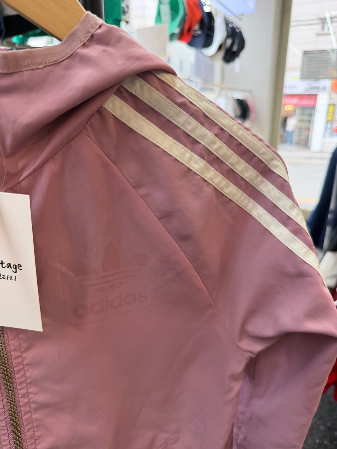 아디다스 패턴 바람막이 리버서블 상품이미지6