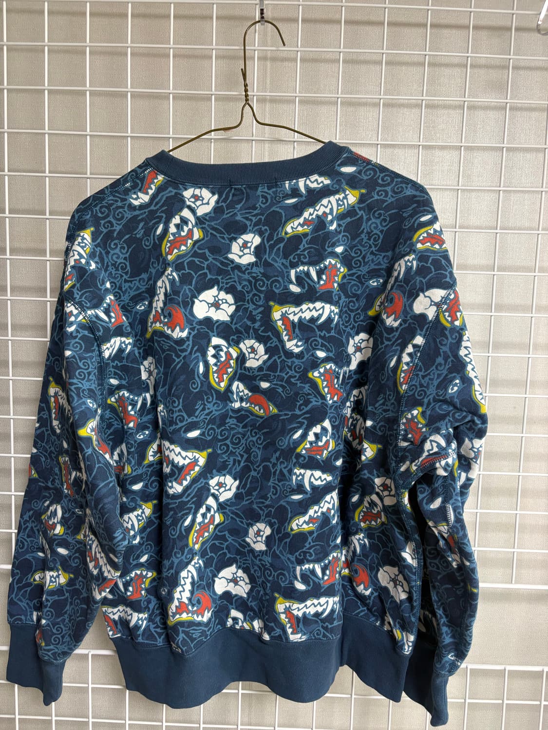 베이프 재패니즈 타투 카모 릴랙시드 핏 크루넥 맨투맨  상품이미지5