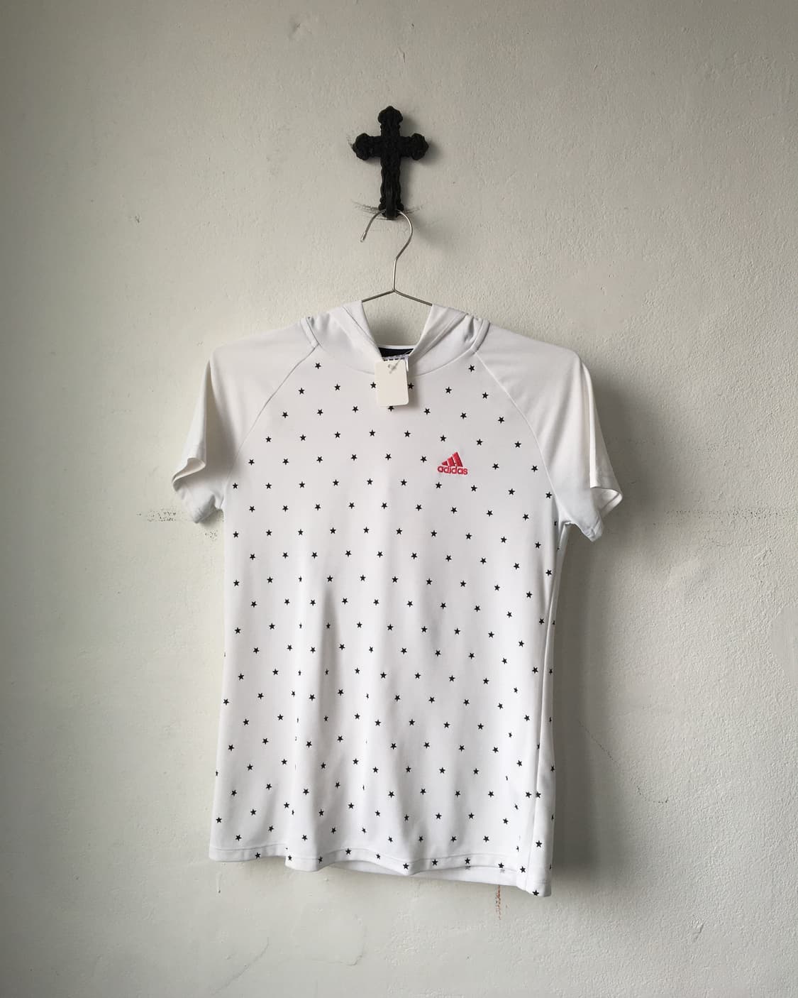 Adidas dot pattern hood t shirt 상품이미지2