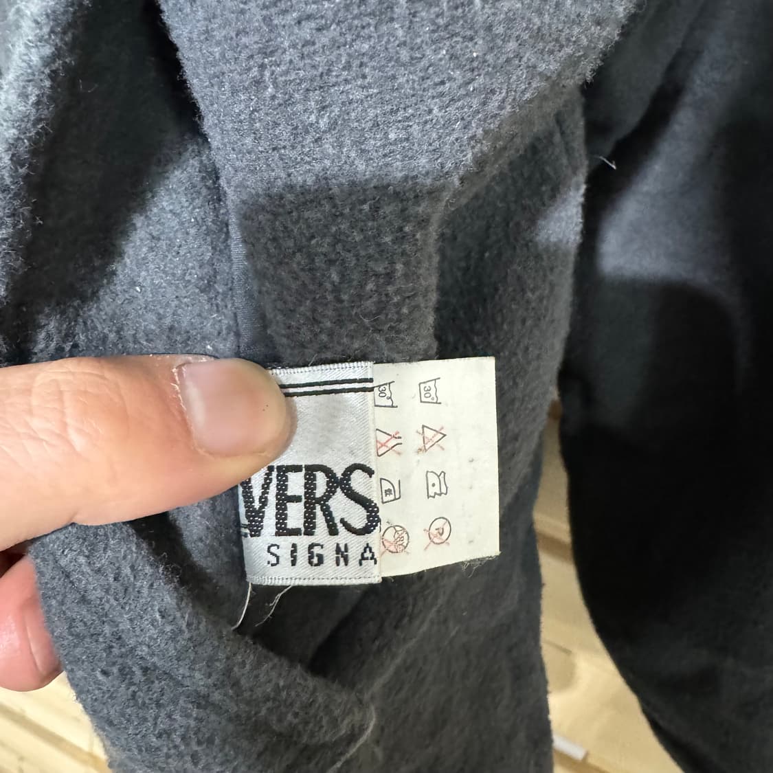 베르사체 리버시블 후리스집업 상품이미지5