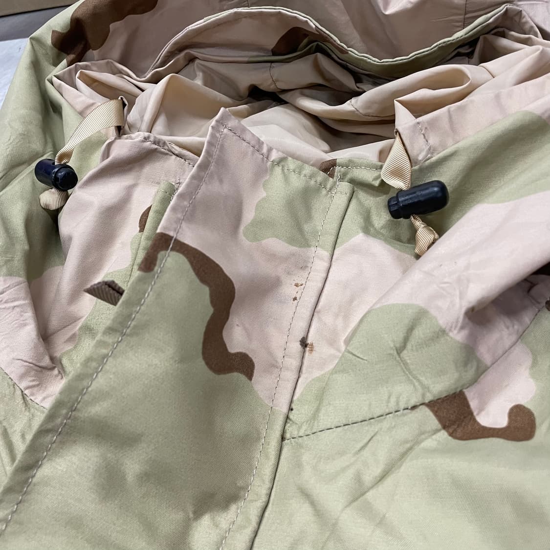 미군 이라크전 데저트 DCU 파카 고어텍스 바람막이 XL 상품이미지7