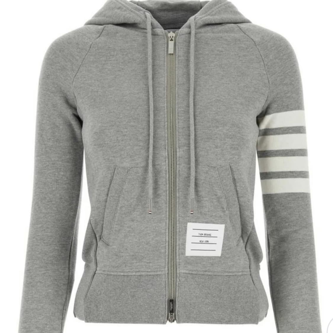 톰브라운 스트라이프 집업 후디 상품이미지1