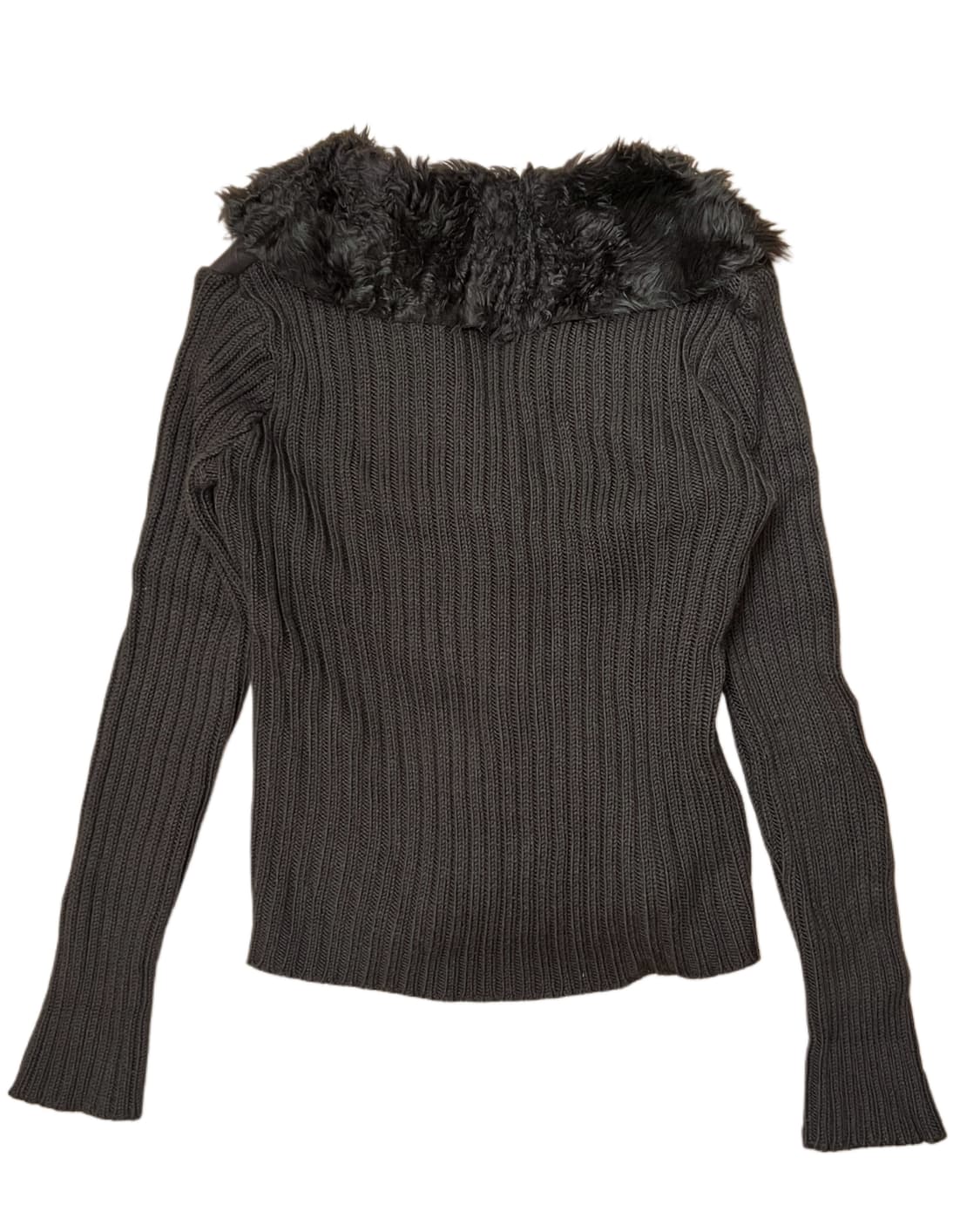 빈티지 무스탕 가디건 아우터 모리걸 갸루 상품이미지10