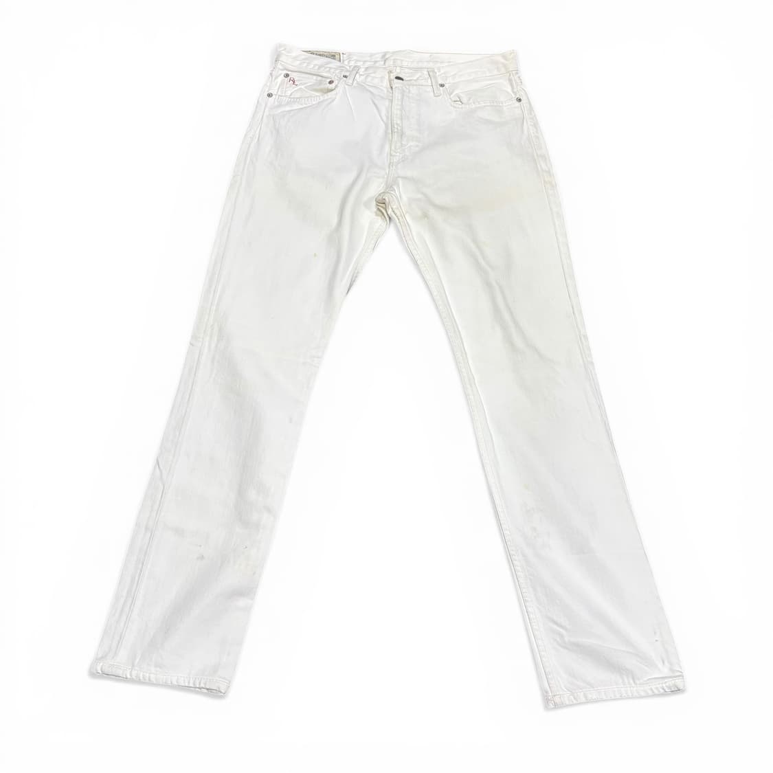 32 폴로 랄프로렌 스트레이트 화이트진 데님팬츠 상품이미지2