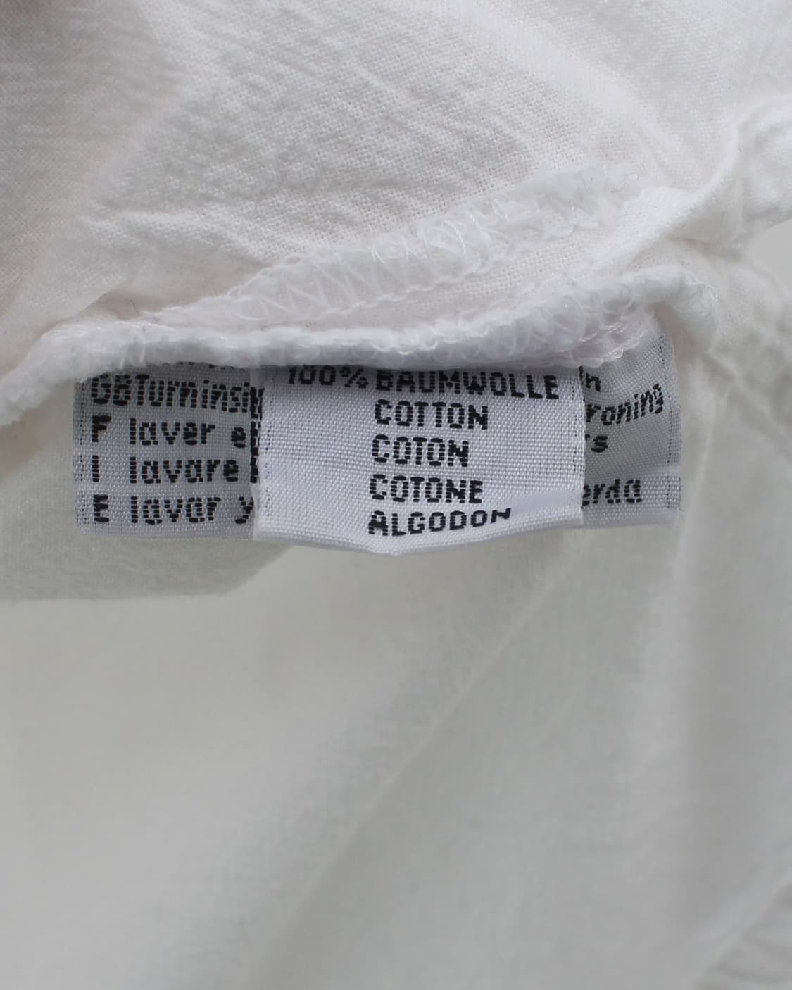 유럽 빈티지 플라워 십자수 자수 레이스 화이트 블라우스 상품이미지8