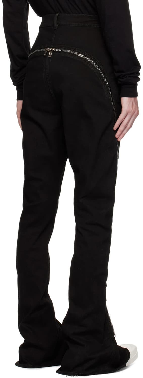 릭오웬스 다크쉐도우 스트레이트 볼란 데님 팬츠 상품이미지2