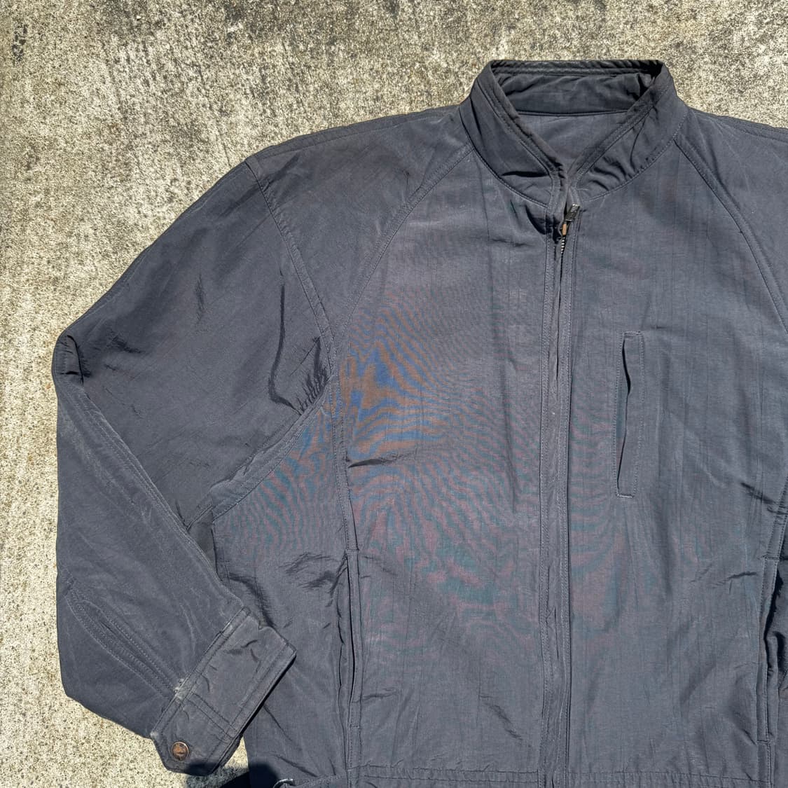 [L] 80s Issey Miyake 이세이미야케 봄버 자켓 상품이미지4