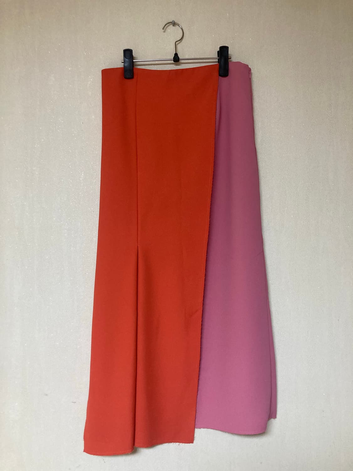 RECTO 렉토 컬러블럭 스커트 M 상품이미지4