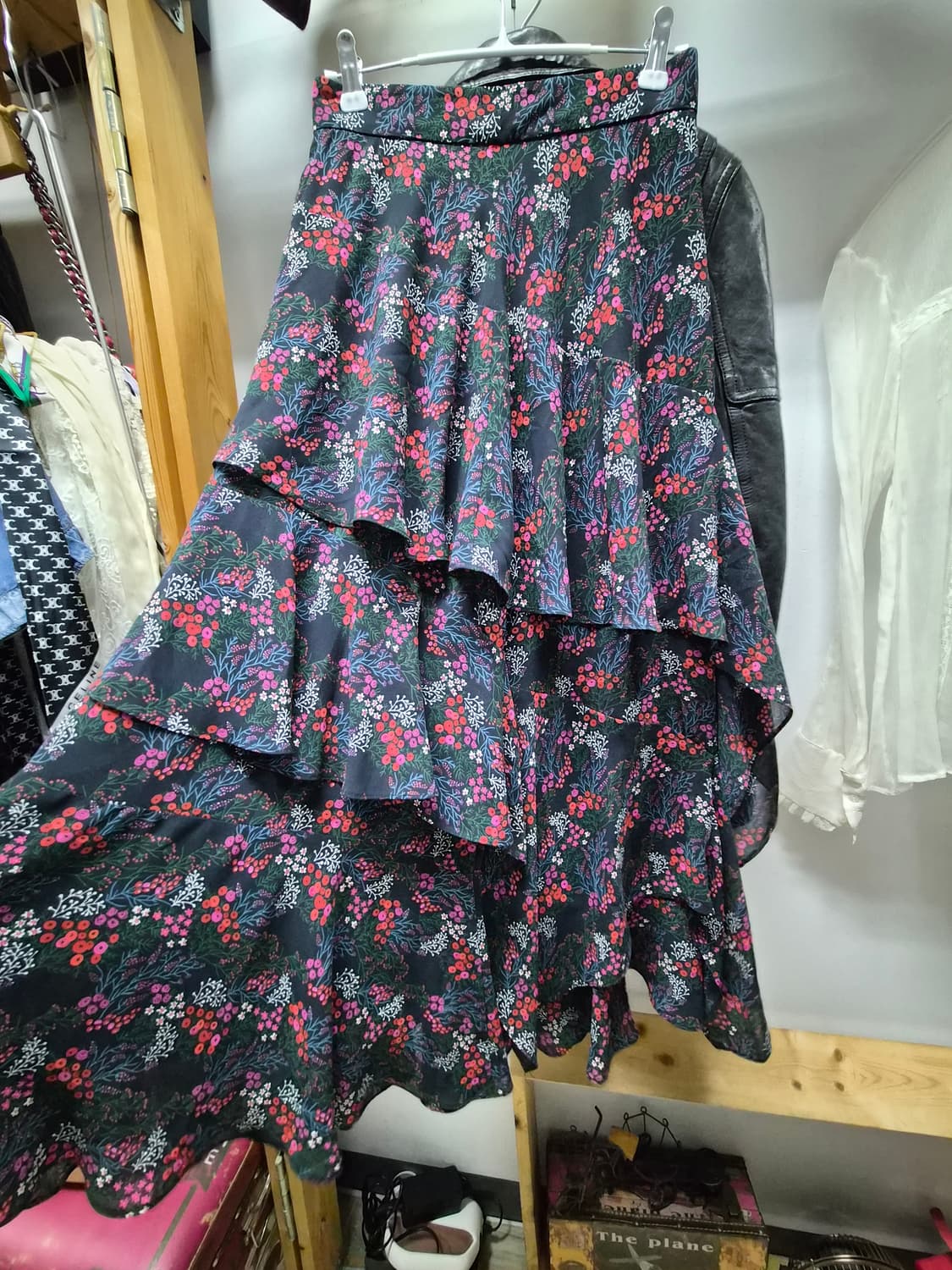 편집샾양가죽 라이더. 쥬시쥬디 언발캉캉스커트 상품이미지4