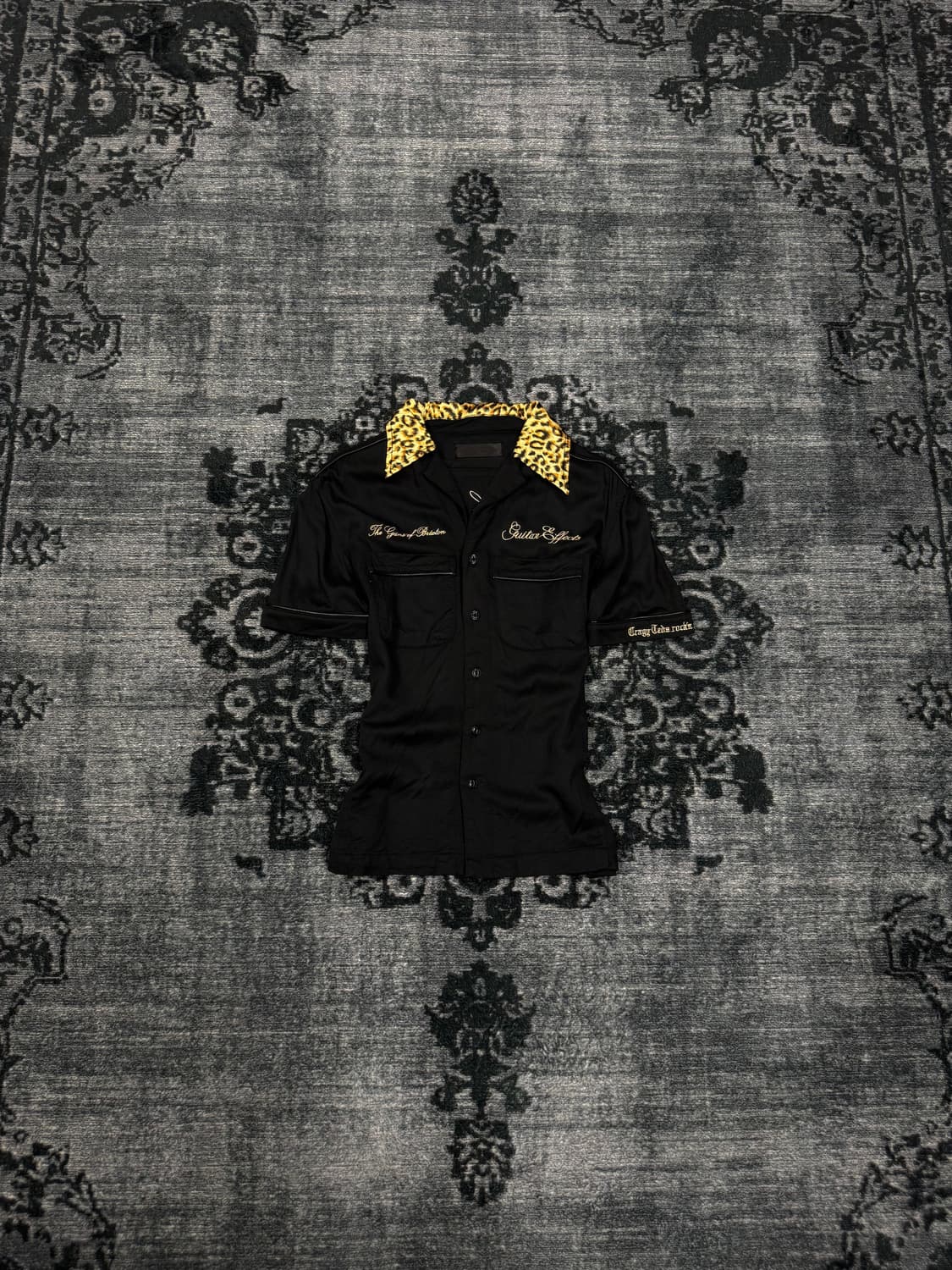 Luv maison black guild leopard half shir 상품이미지1