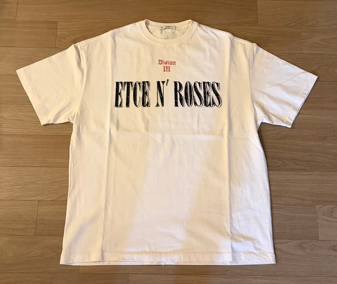ETCE WASHED ETERNAL DAMAGE TEE (M) 상품이미지2