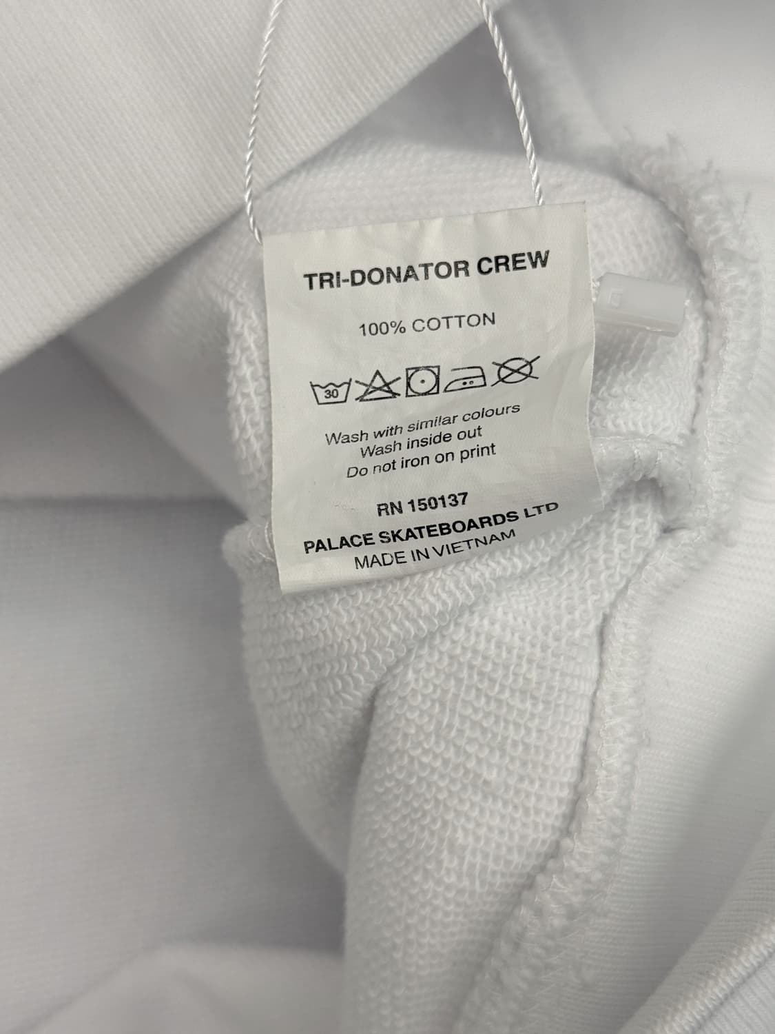 팔라스 20ss 오버핏 NHS TRI-TO HELP 스웻 셔츠 상품이미지6