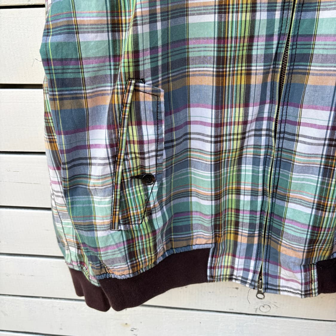 Gap 갭 G9 체크 자켓 상품이미지6