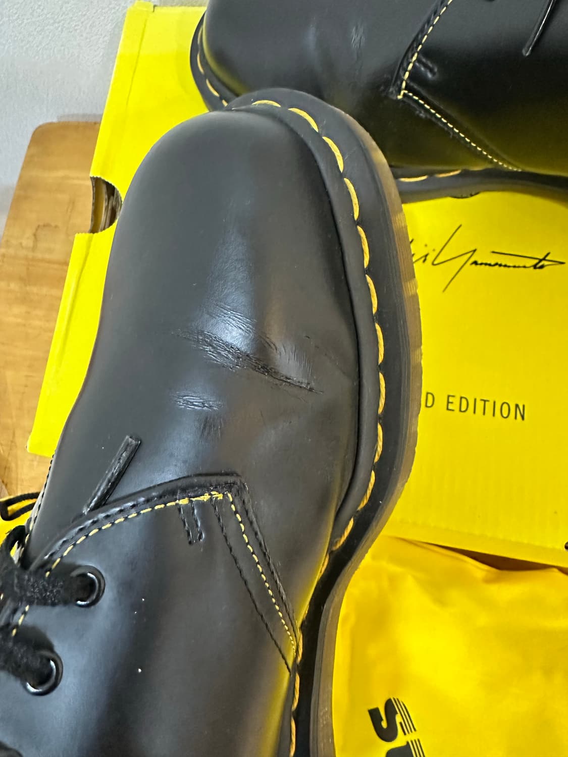 요지야마모토 x 닥터마틴 270 US9 UK8 상품이미지4