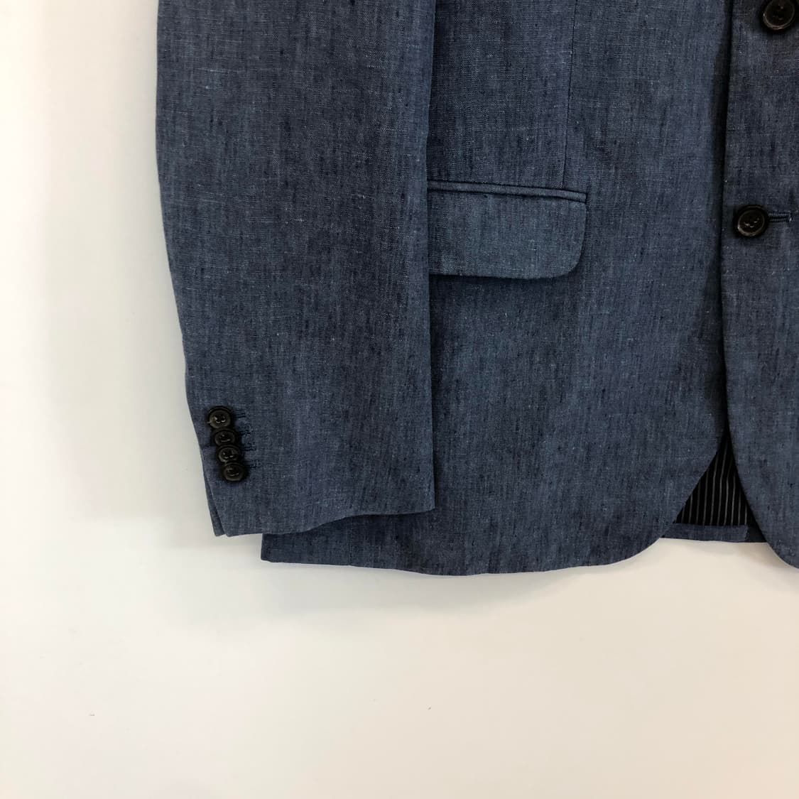 바나나리퍼블릭 린넨자켓 105 블루 상품이미지2