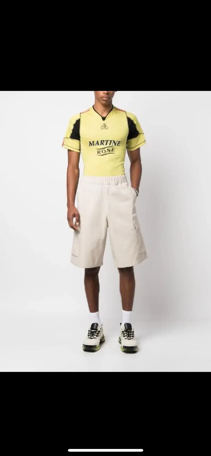 마틴로즈 풋볼 슈렁큰 로고 반팔 XL 상품이미지6