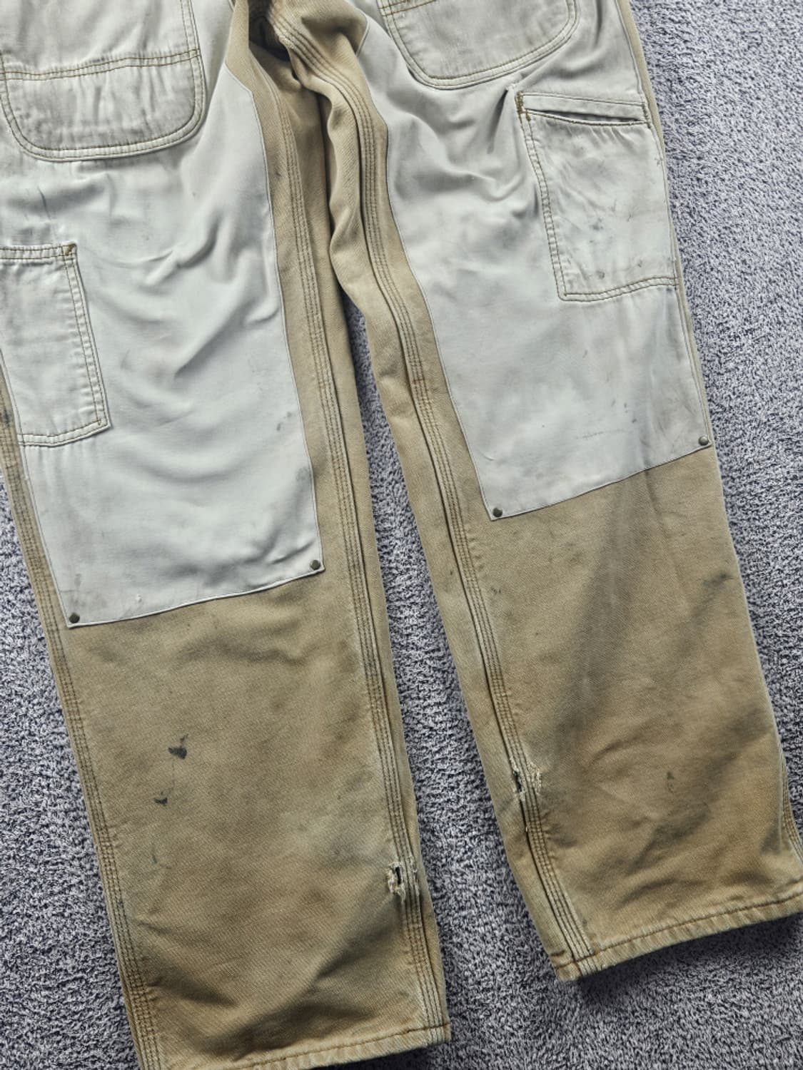 칼하트 밴딩 더블니 커스텀 카펜터 워크 팬츠 (38X34) / 10613 상품이미지6