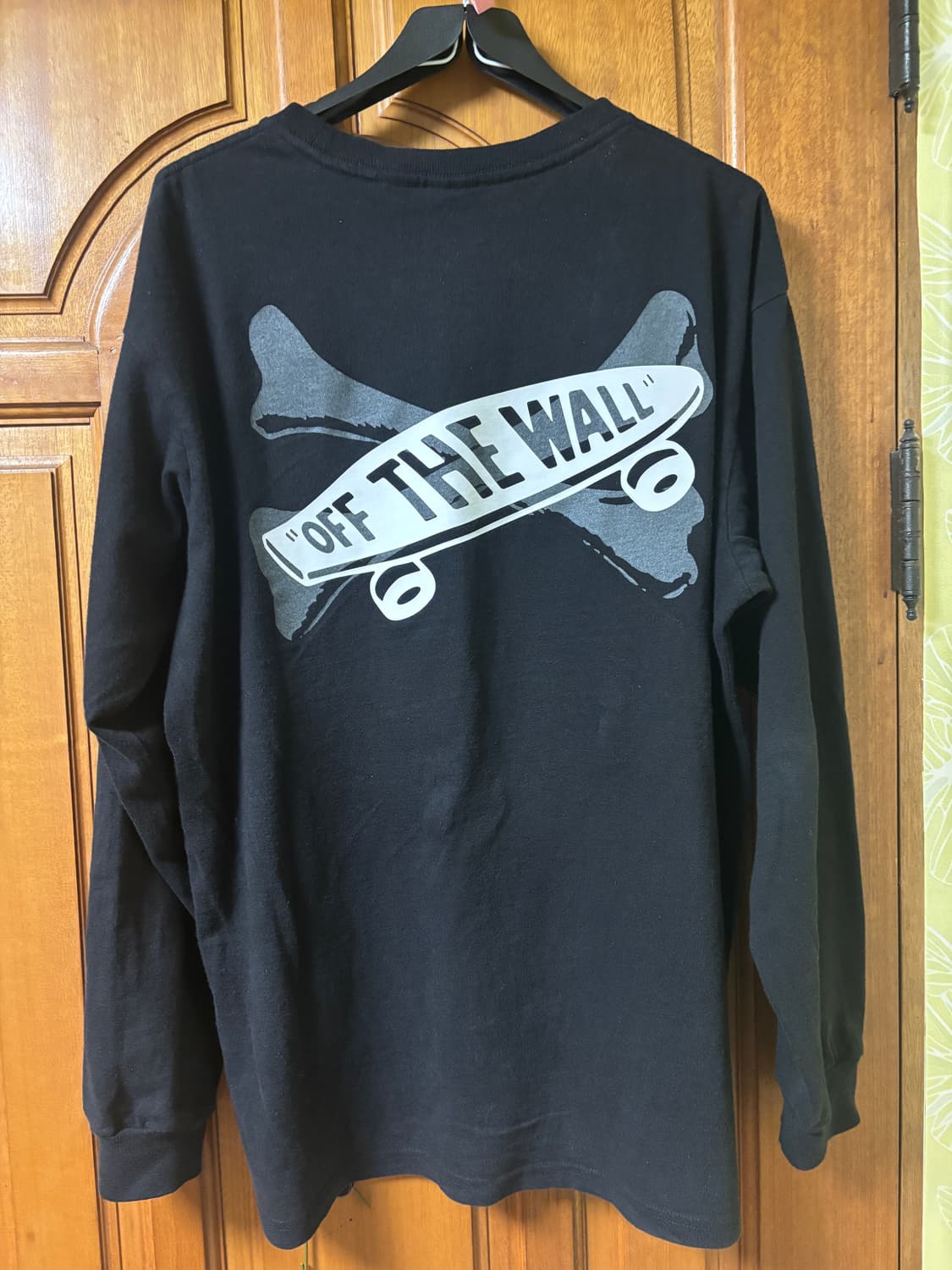 (m) 더블탭스 반스 긴팔티 블랙 상품이미지2