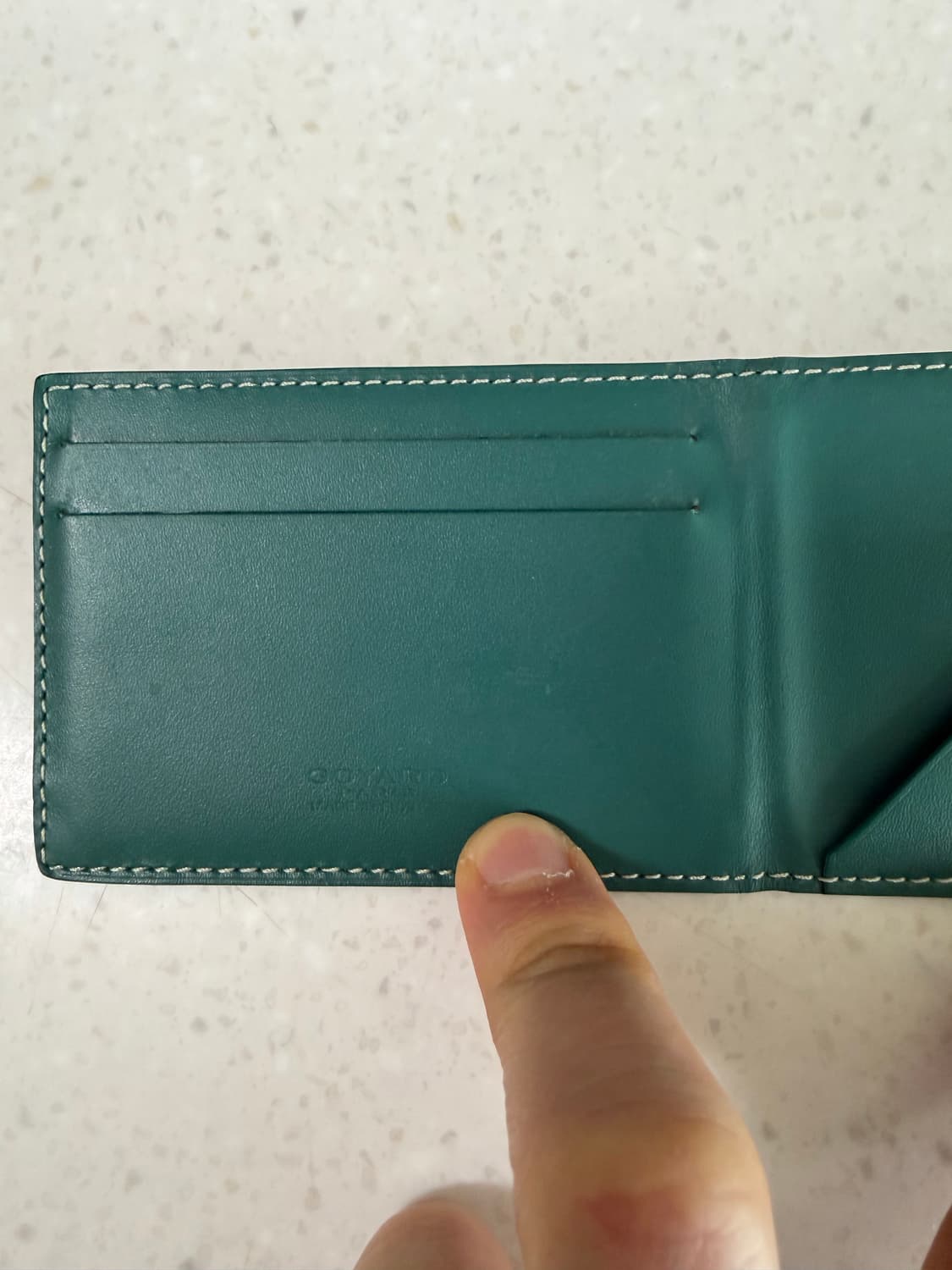 고야드 인서트 빅투아르 카드지갑 그린 상품이미지4