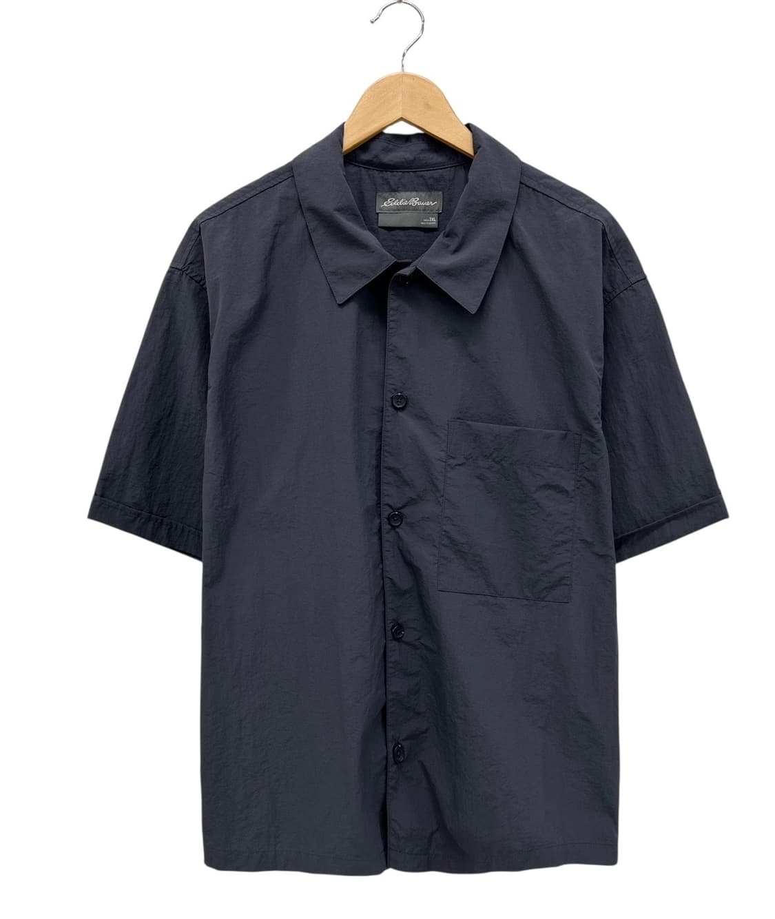에디바우어 나일론 반팔셔츠 차콜 (3XL)  상품이미지1