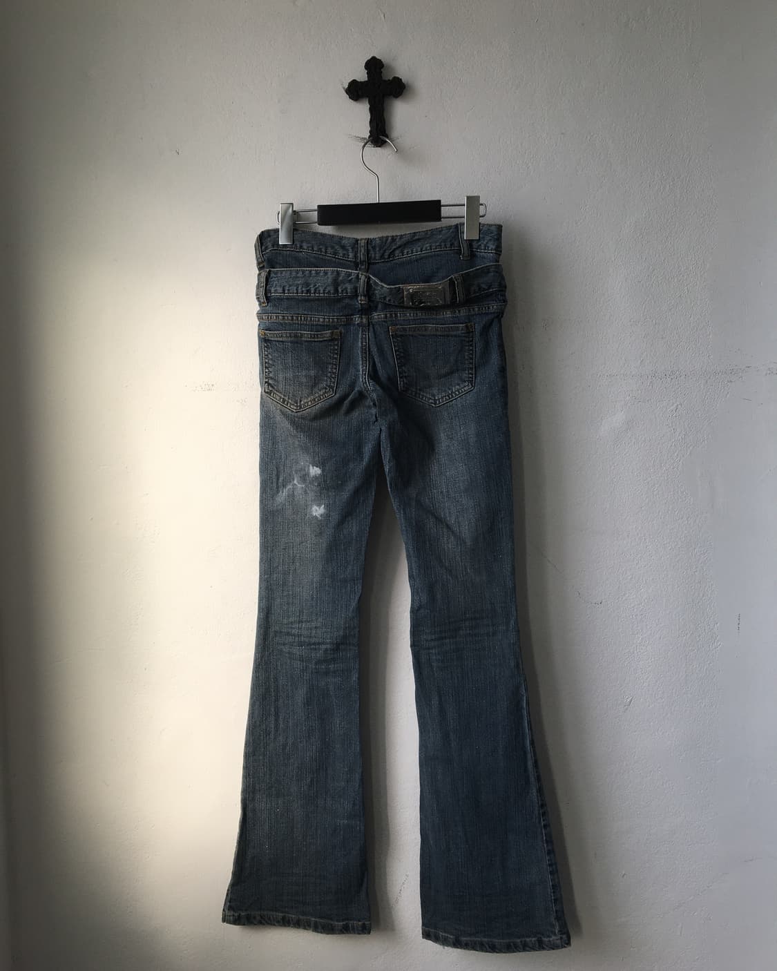 Cecil Mcbee double waist denim pants 상품이미지3
