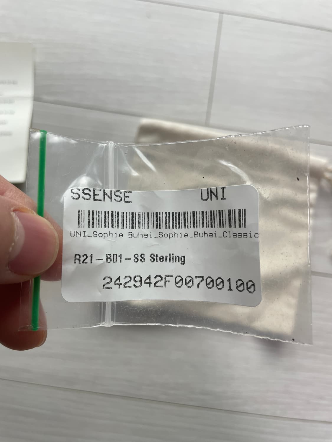 소피부하이 클래식 델리케이트 체인 브레이슬릿 상품이미지4