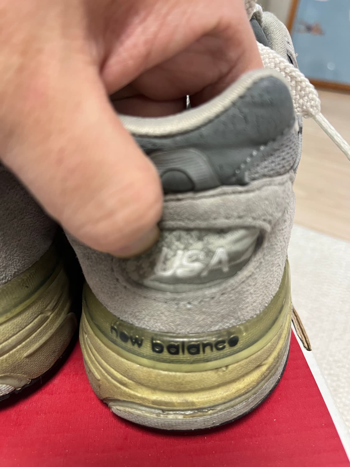 뉴발란스 993 회색 상품이미지5