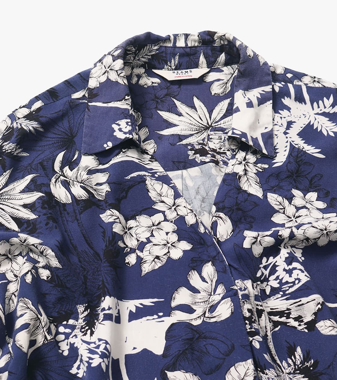 BEAMS HEART - BOTANICAL PULLOVER SHIRT 상품이미지2