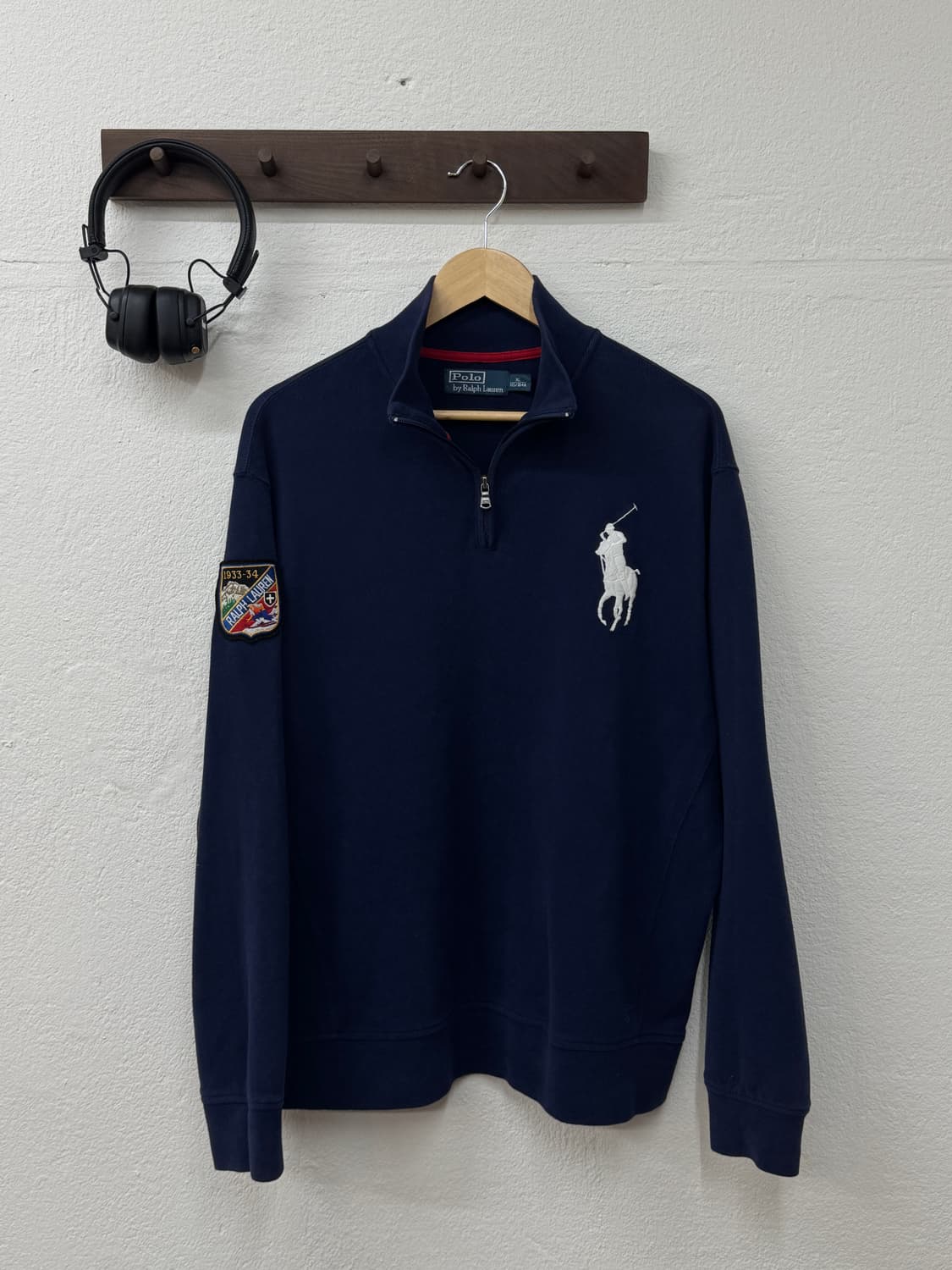 폴로 빅포니 니트 쿼터집업(T50) 상품이미지1