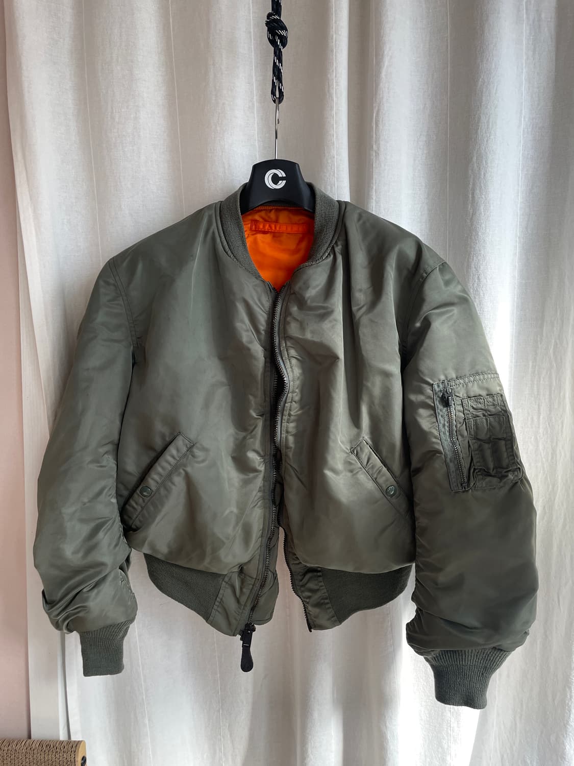 알파 정밀복각 ma-1 상품이미지1