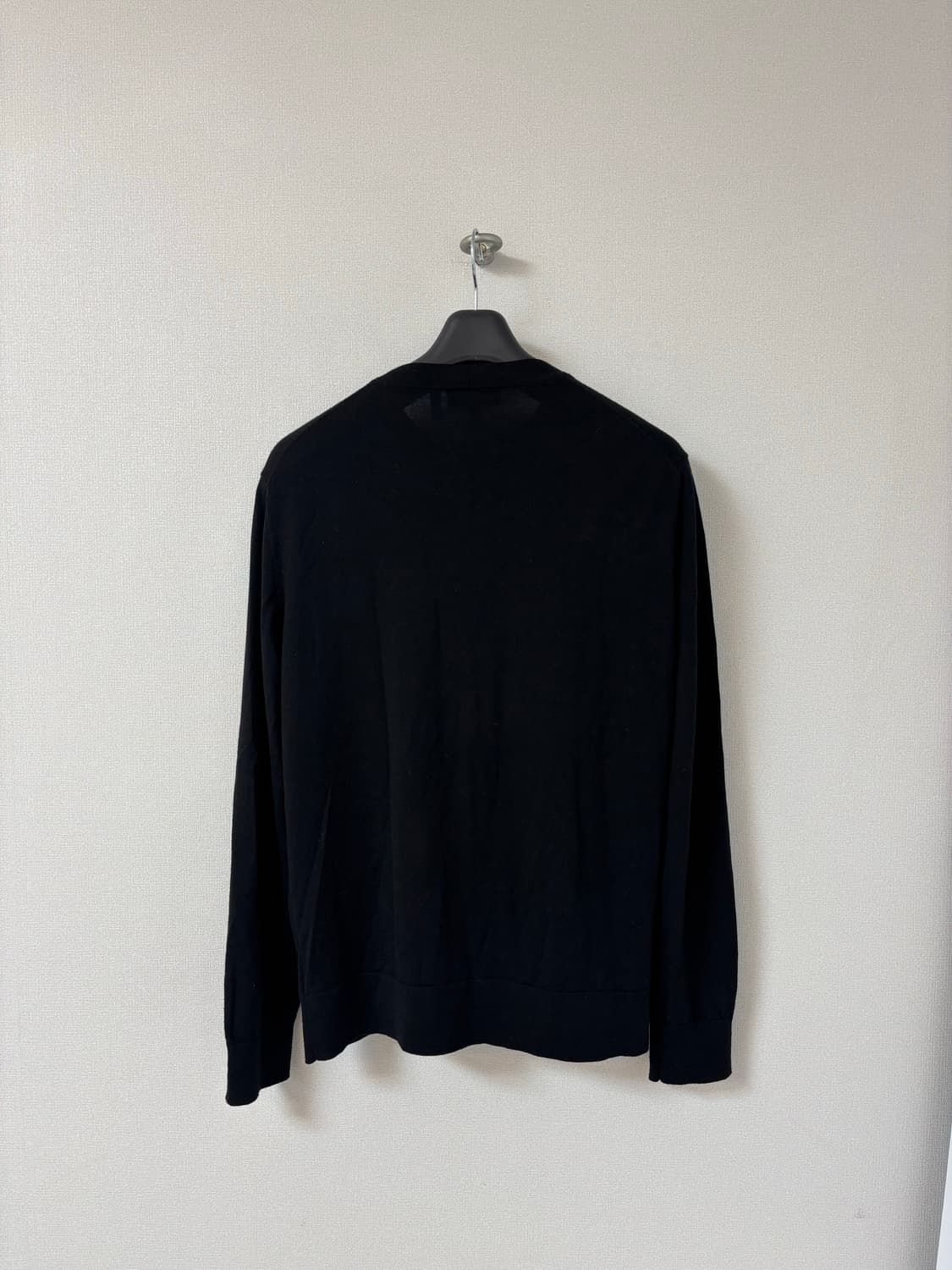 [M] Theory 띠어리 리갈 울 크루넥 스웨터 블랙 상품이미지2