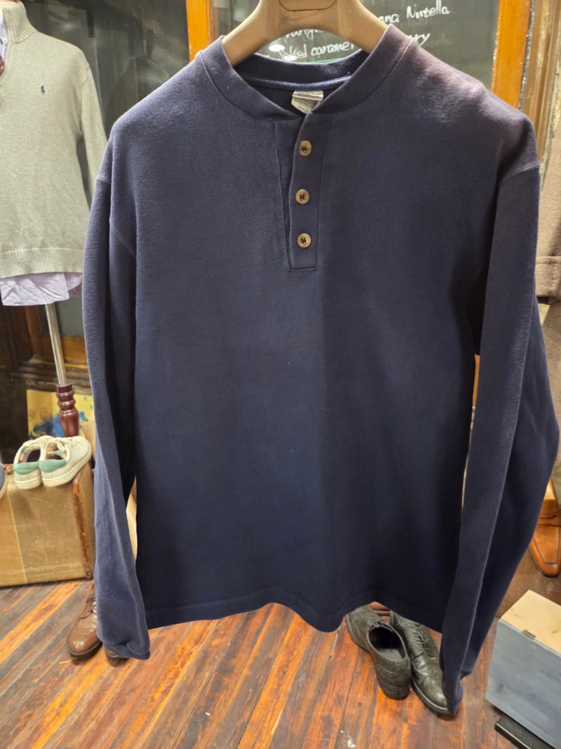 챔버 헨리넥 스웻 상품이미지7