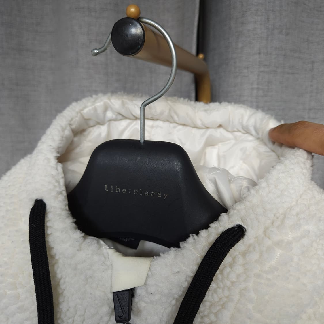 95 ) 나이키 테크 플리스 뽀글이 후드 집업 상품이미지4