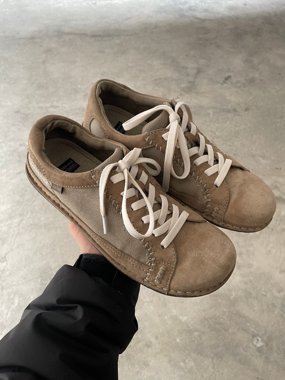 00s Patagonia Loulu Hemp&Suede Shoes 상품이미지5