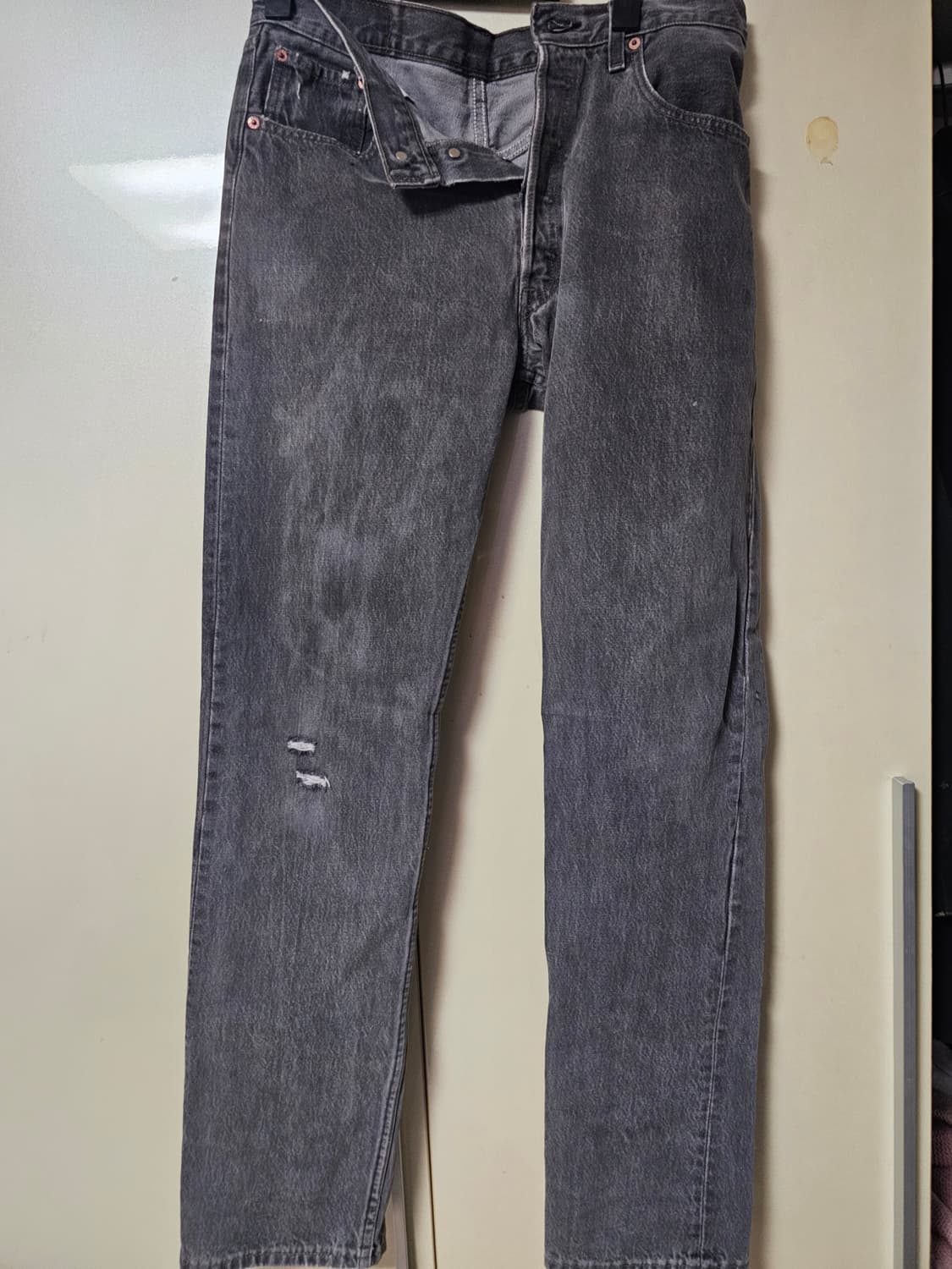 90s Levis 501 black jrans (made in usa). 상품이미지1
